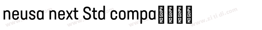 neusa next Std compa字体转换